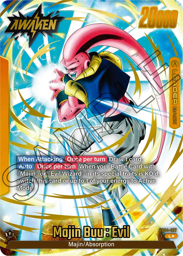 FB04-077 Majin Buu : Evil