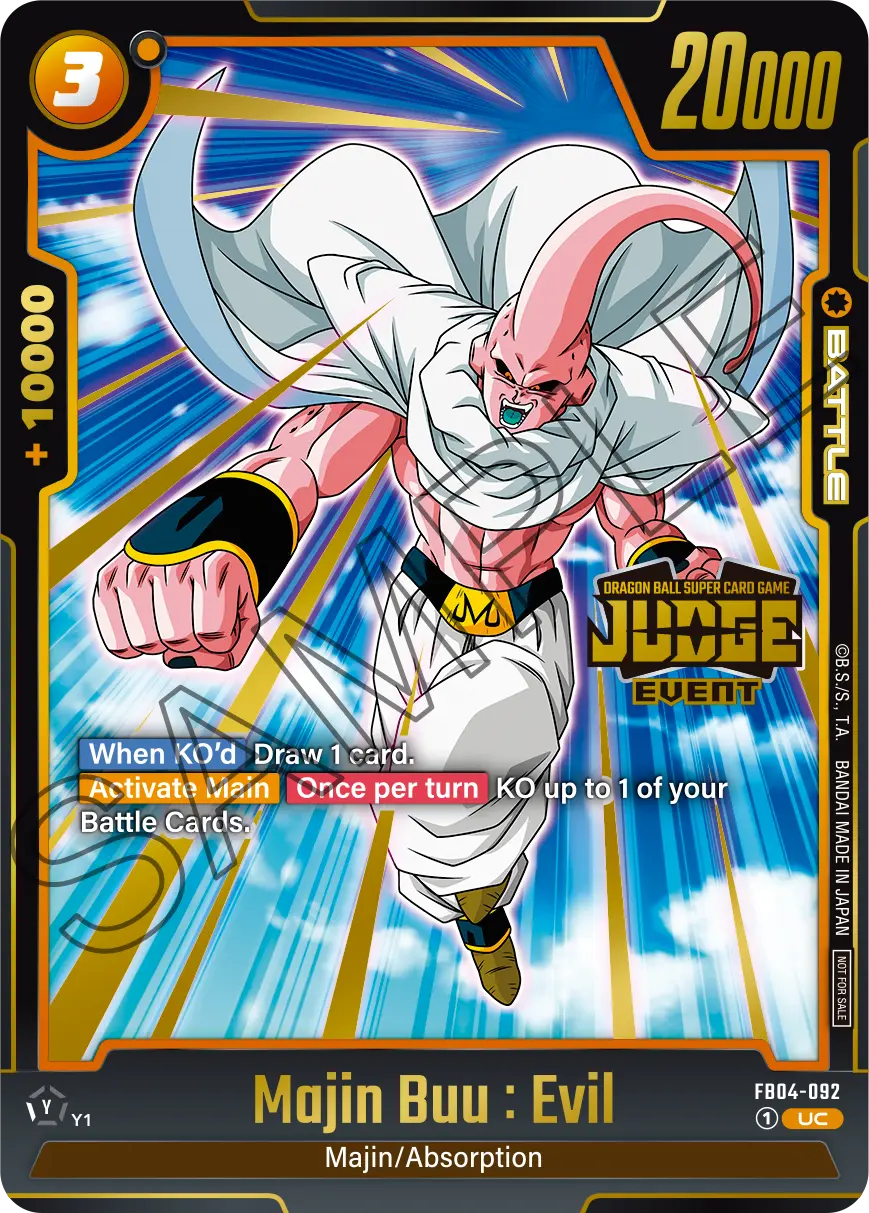 FB04-092 Majin Buu : Evil