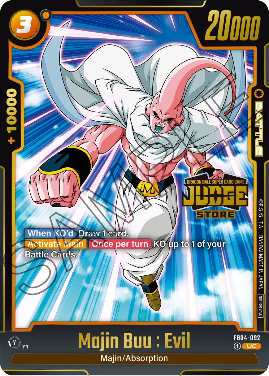 FB04-092 Majin Buu : Evil
