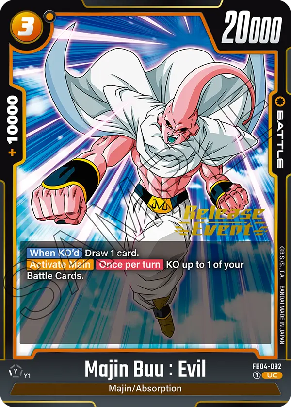 FB04-092 Majin Buu : Evil