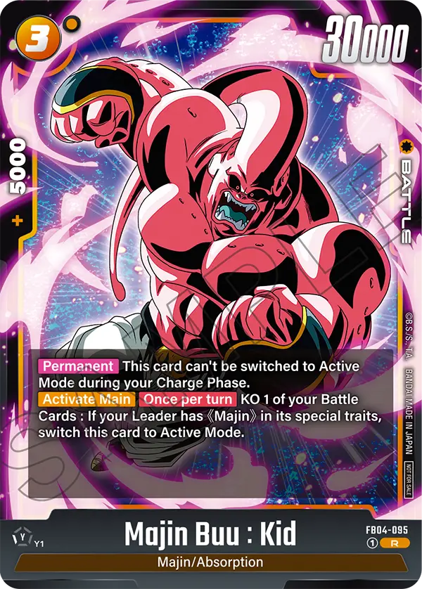 FB04-095 Majin Buu : Kid