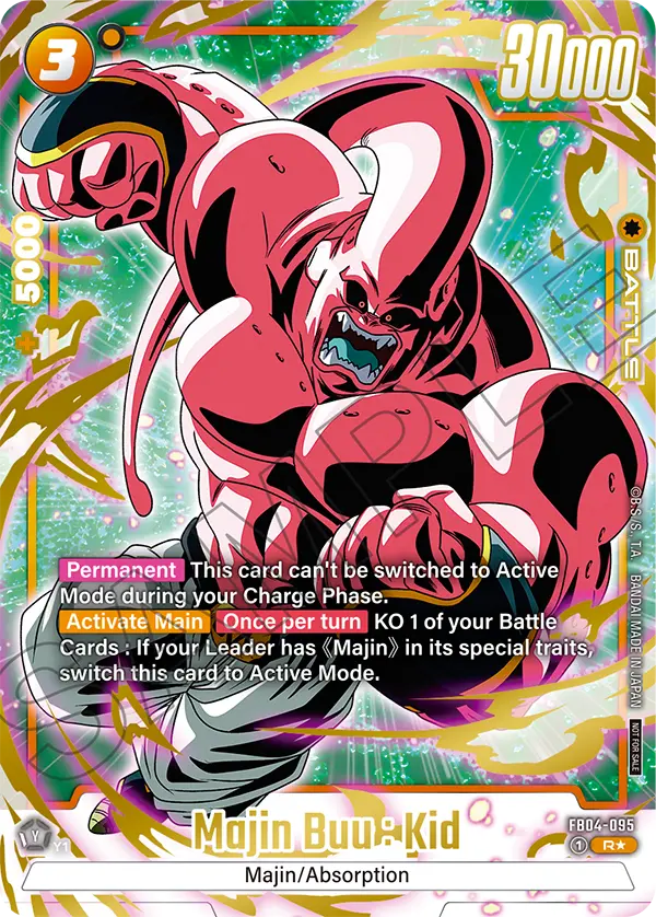 FB04-095 Majin Buu : Kid