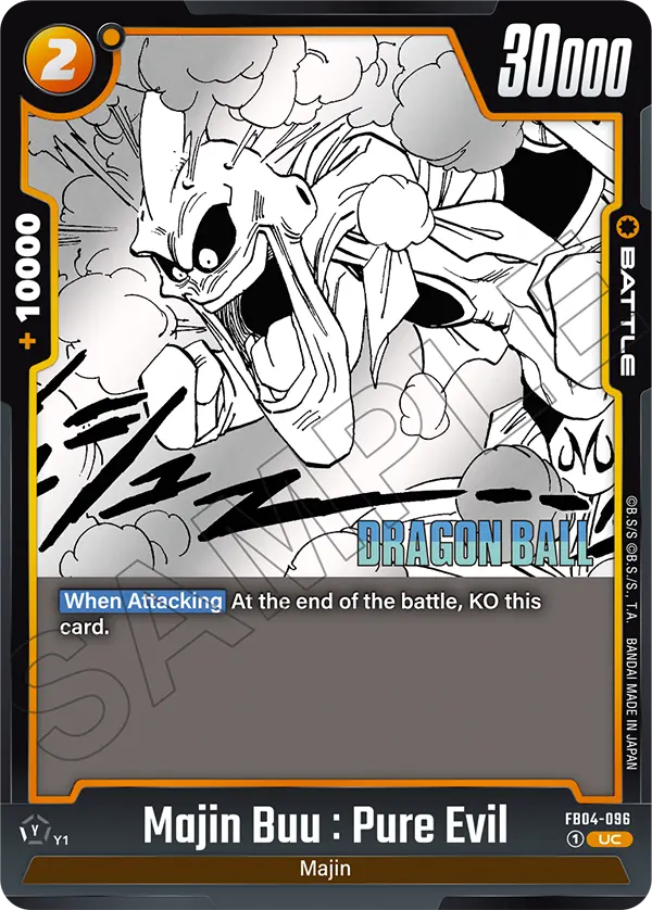 FB04-096 Majin Buu : Pure Evil