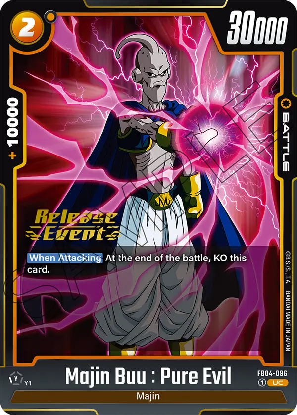 FB04-096 Majin Buu : Pure Evil
