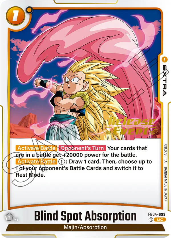 FB04-099 Blind Spot Absorption