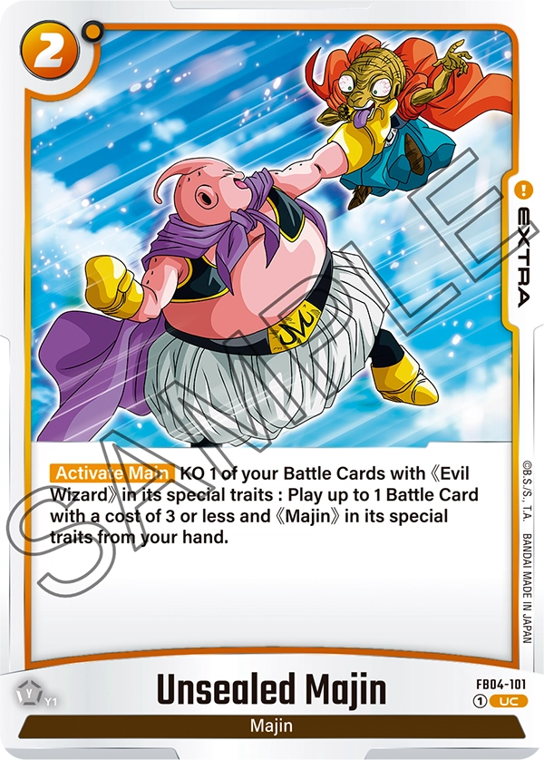 FB04-101 Unsealed Majin