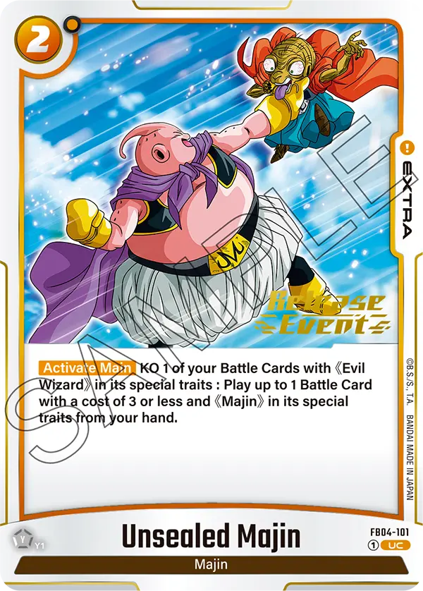 FB04-101 Unsealed Majin
