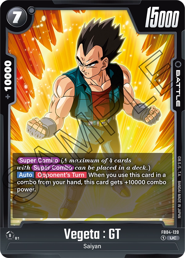 FB04-120 Vegeta : GT