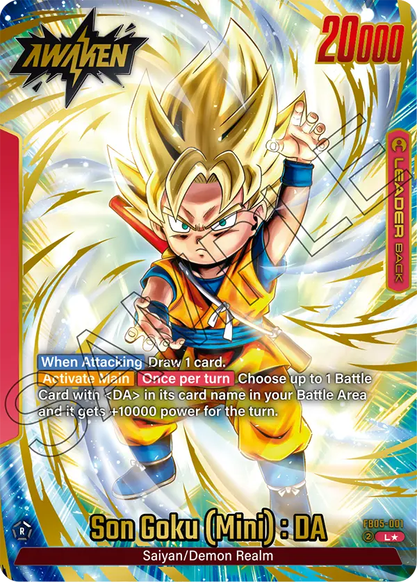 FB05-001 Son Goku (Mini) : DA