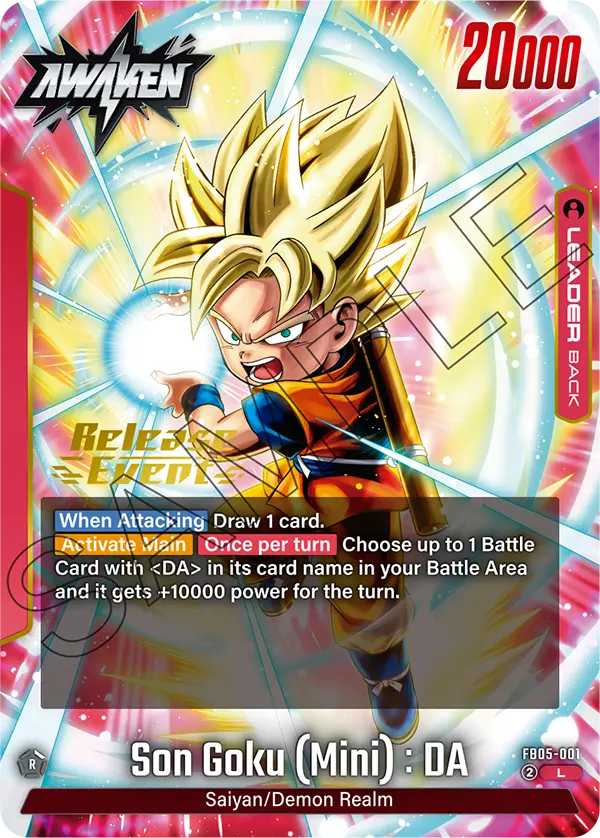 FB05-001 Son Goku (Mini) : DA