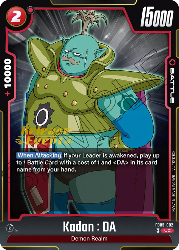 FB05-002 Kadan : DA