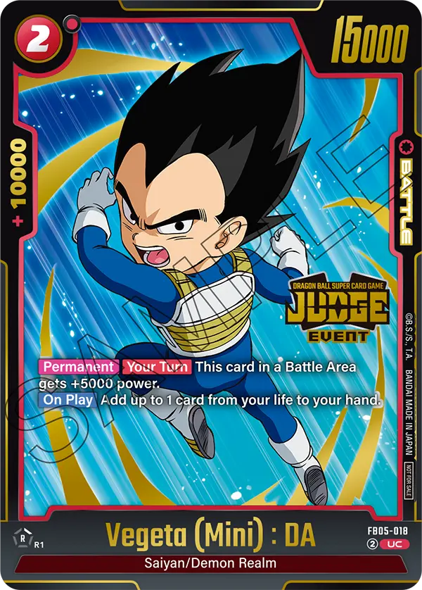 FB05-018 Vegeta (Mini) : DA