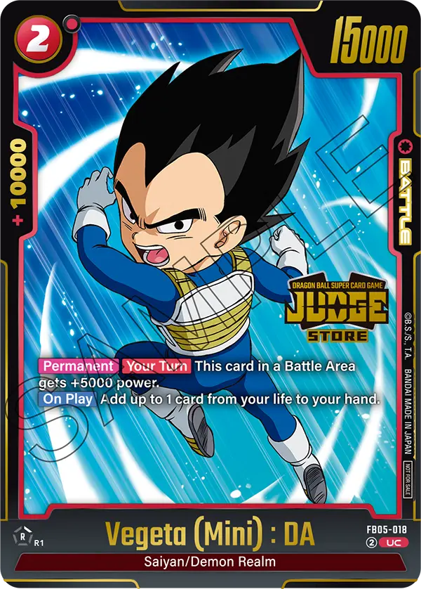 FB05-018 Vegeta (Mini) : DA