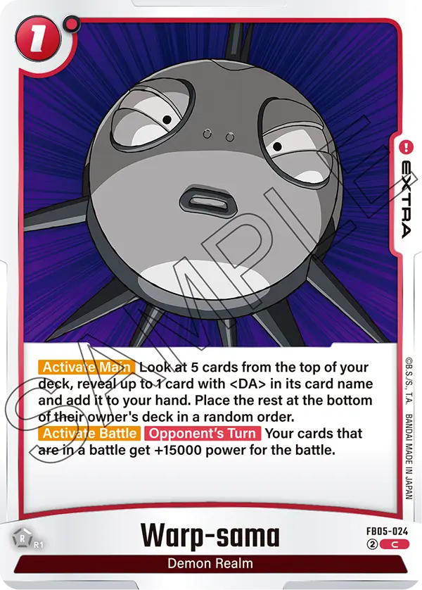 FB05-024 Warp-sama