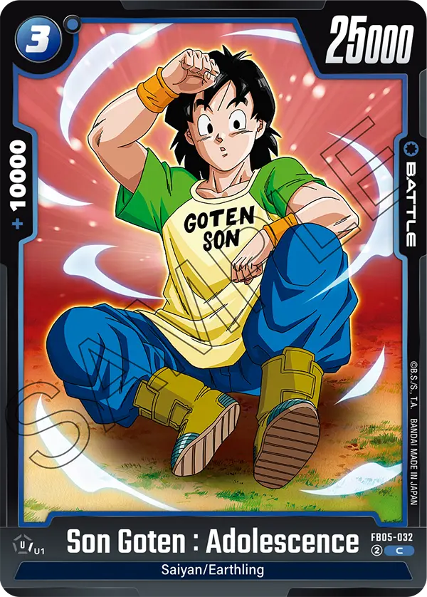 FB05-032 Son Goten : Adolescence