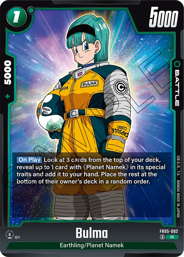 FB05-062 Bulma