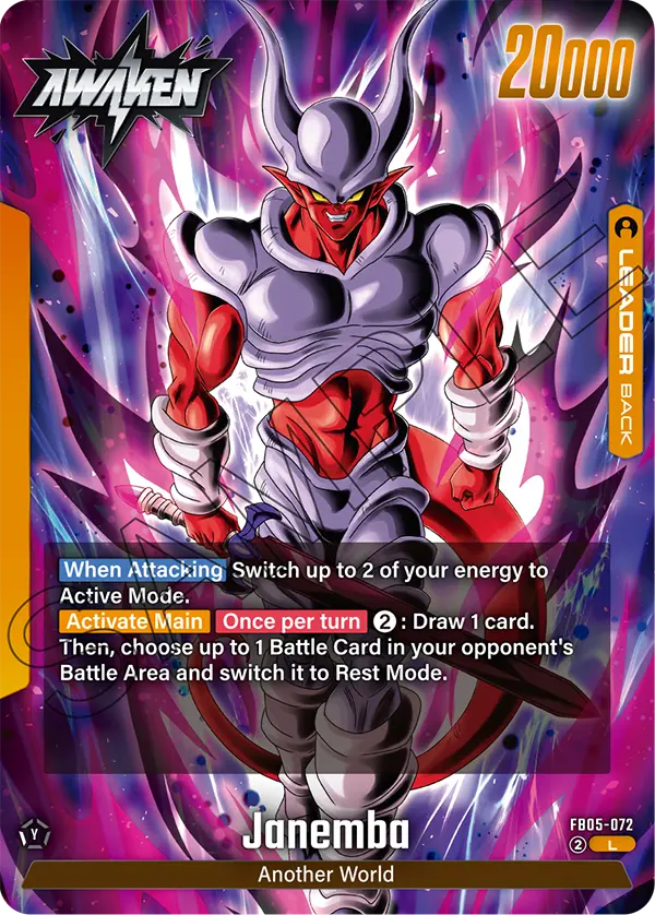 Janemba FB05-072, dorso