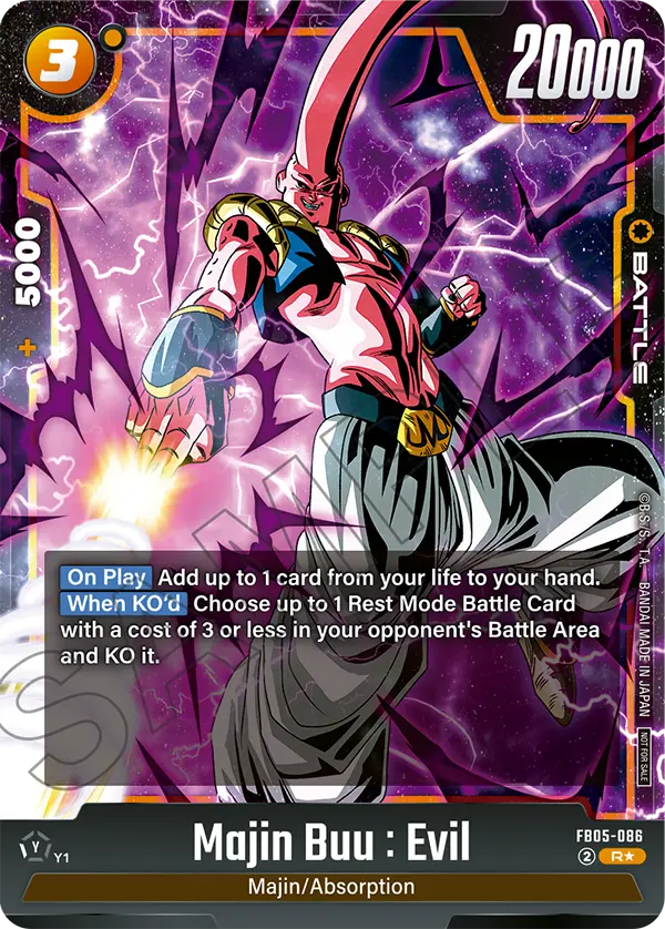 FB05-086 Majin Buu : Evil