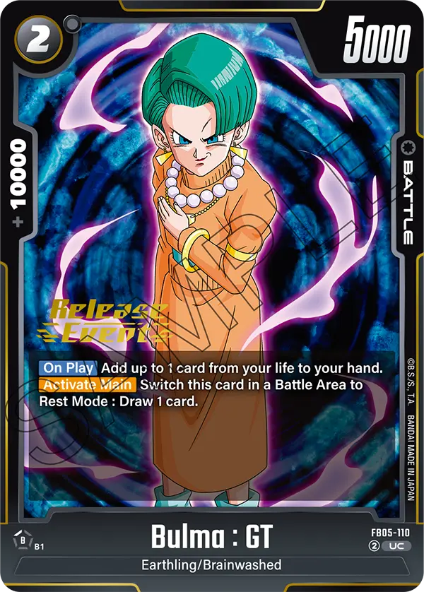 FB05-110 Bulma : GT