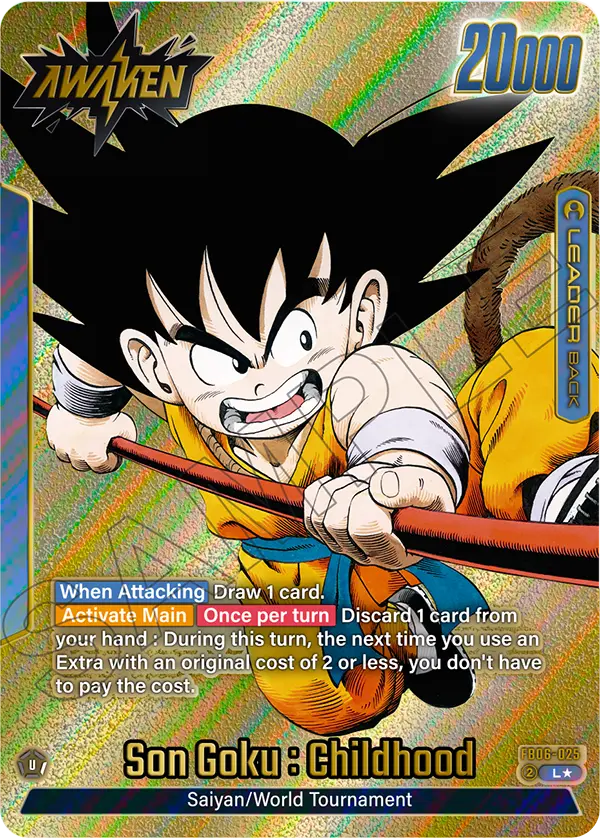 FB06-025 Son Goku : Childhood