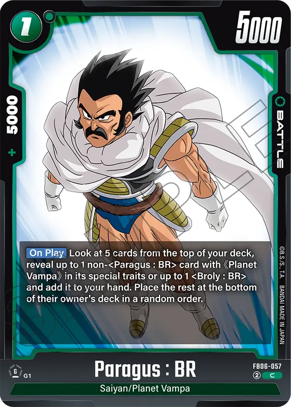 FB06-057 Paragus : BR