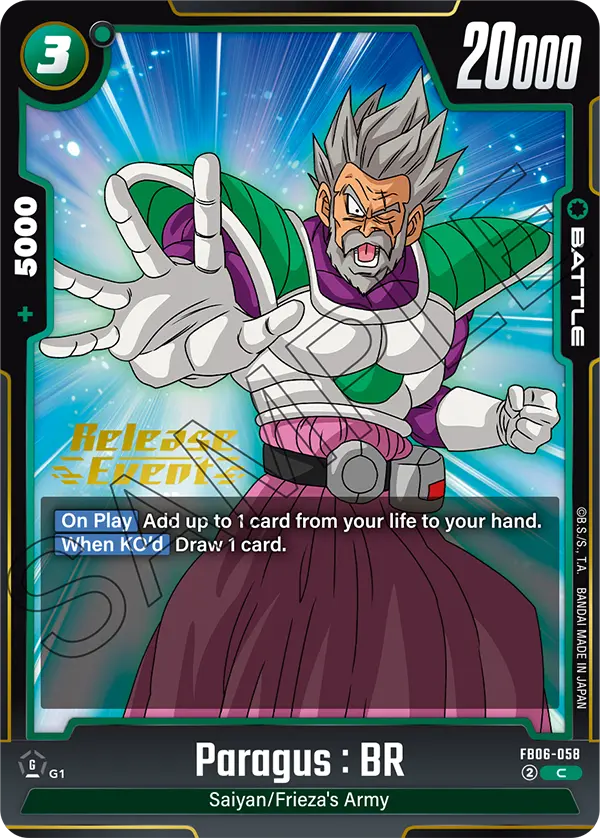 FB06-058 Paragus : BR