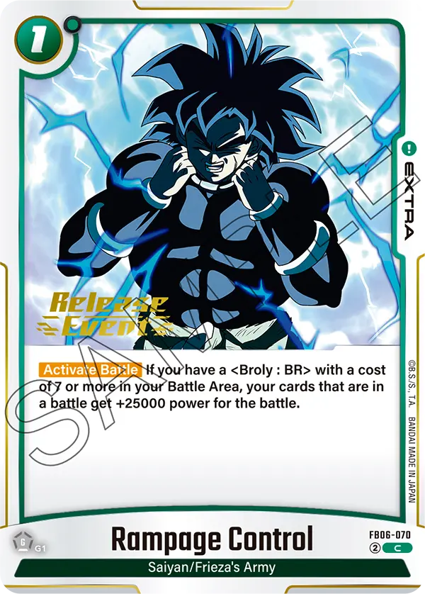 FB06-070 Rampage Control