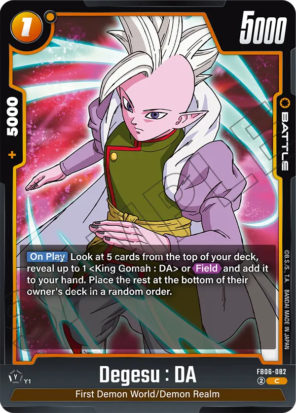 FB06-082 Degesu : DA