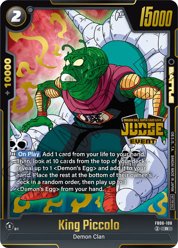 FB06-108 King Piccolo