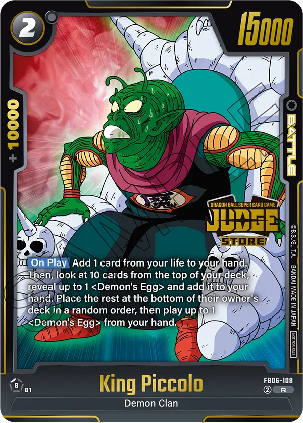 FB06-108 King Piccolo