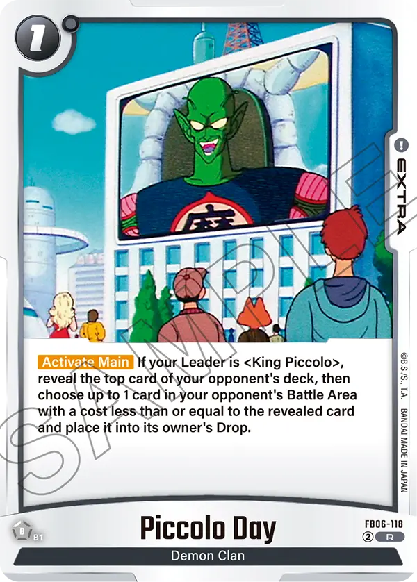 #0118  Piccolo Day FB06