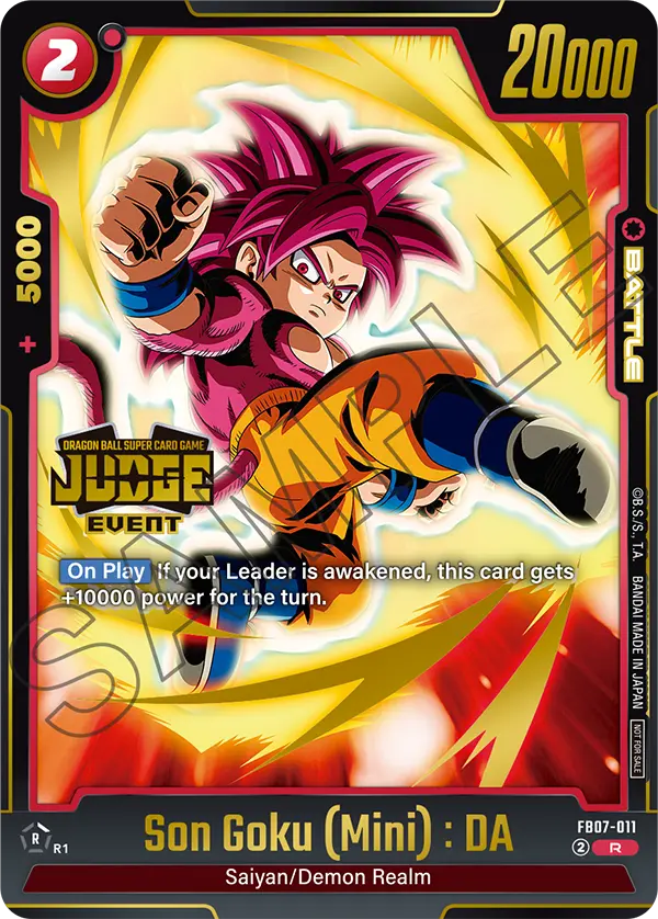 FB07-011 Son Goku (Mini) : DA