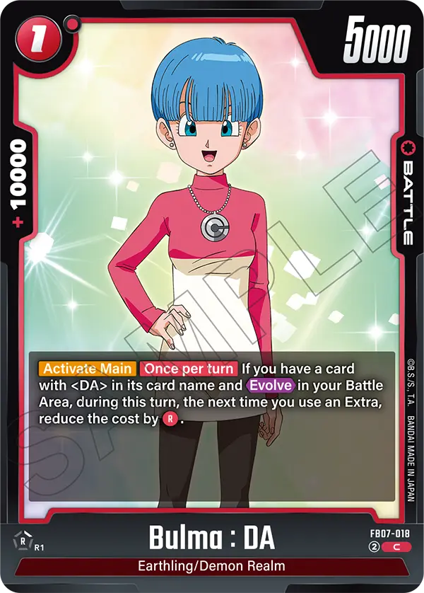 FB07-018 Bulma : DA