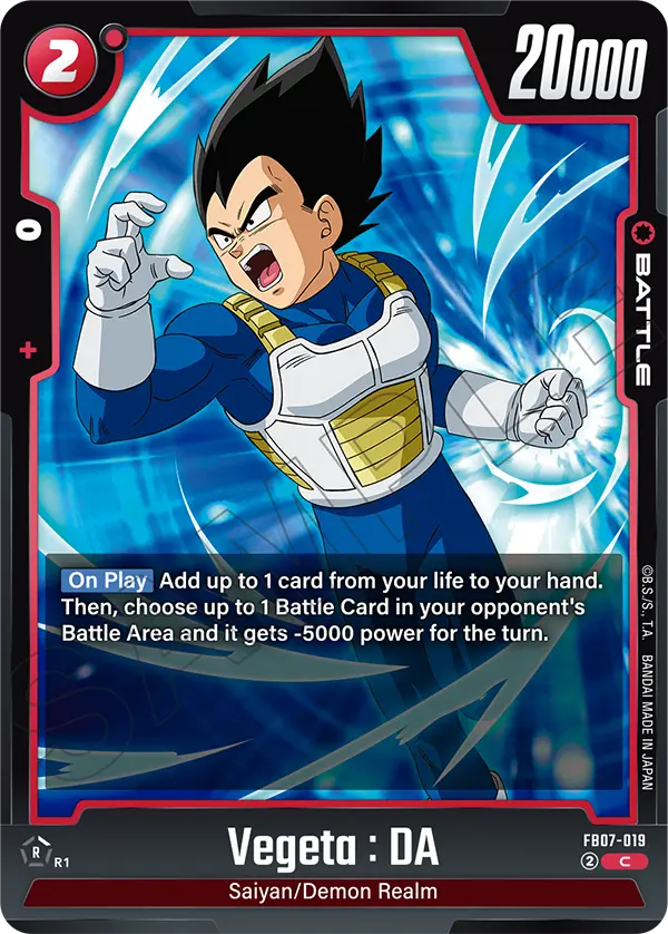 FB07-019 Vegeta : DA