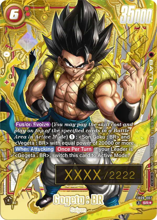 FB09-007 Gogeta : BR