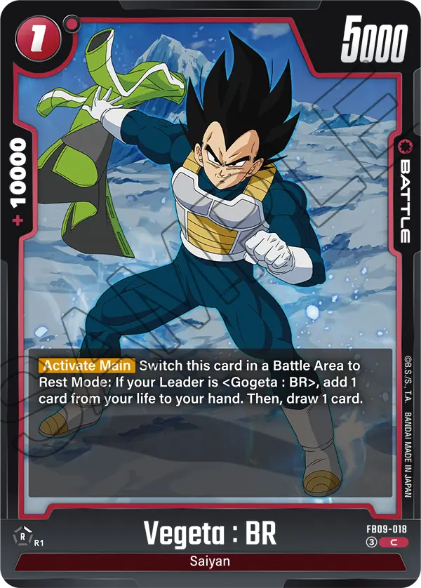 FB09-018 Vegeta : BR