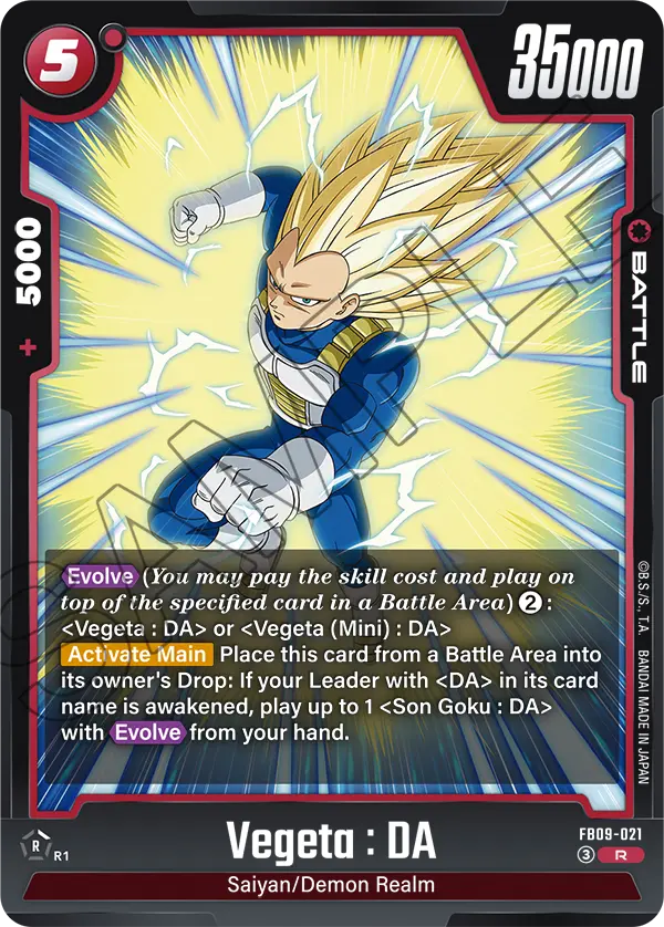FB09-021 Vegeta : DA