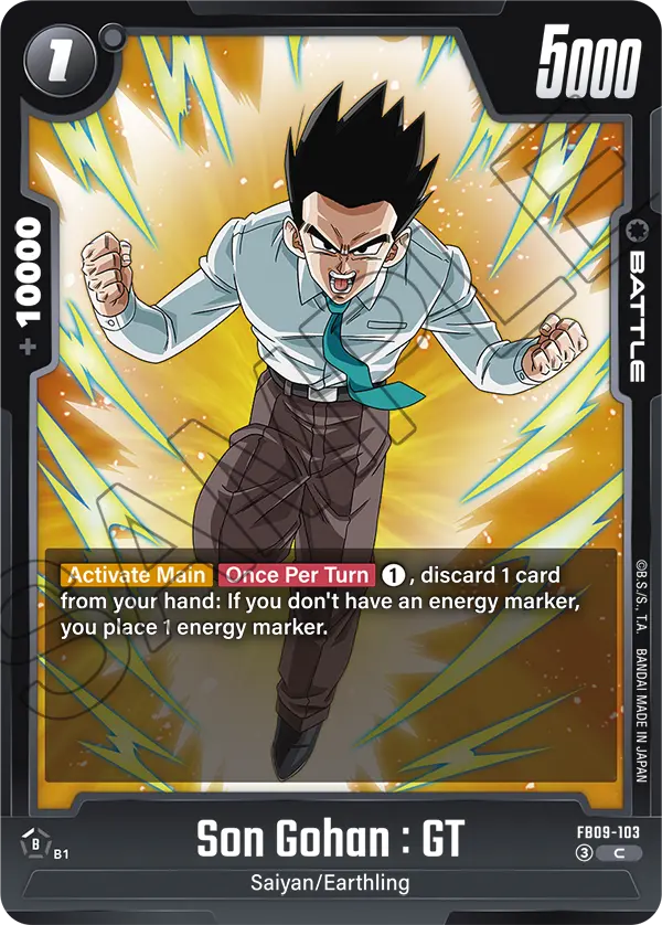 FB09-103 Son Gohan : GT