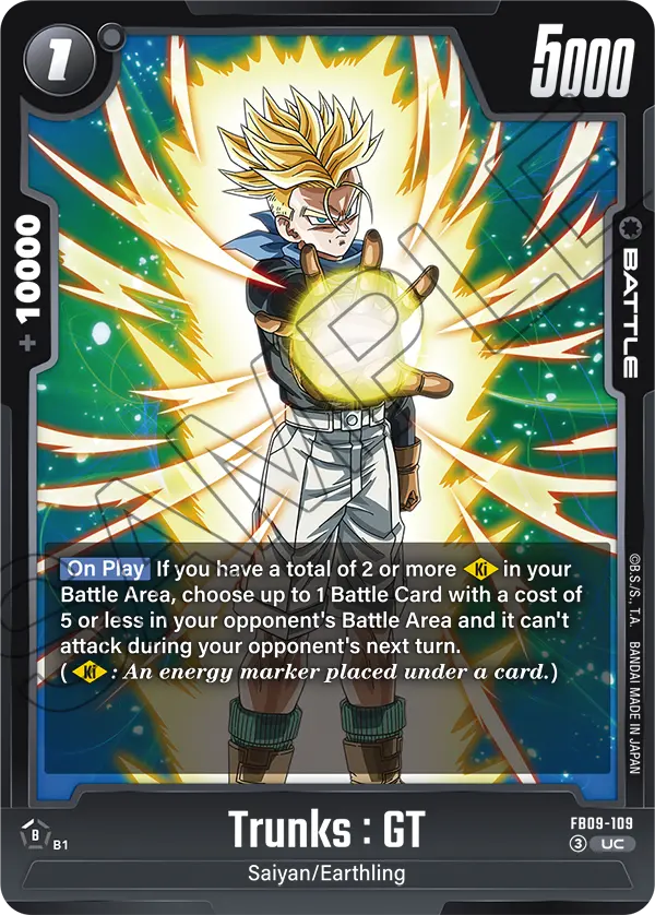 FB09-109 Trunks : GT