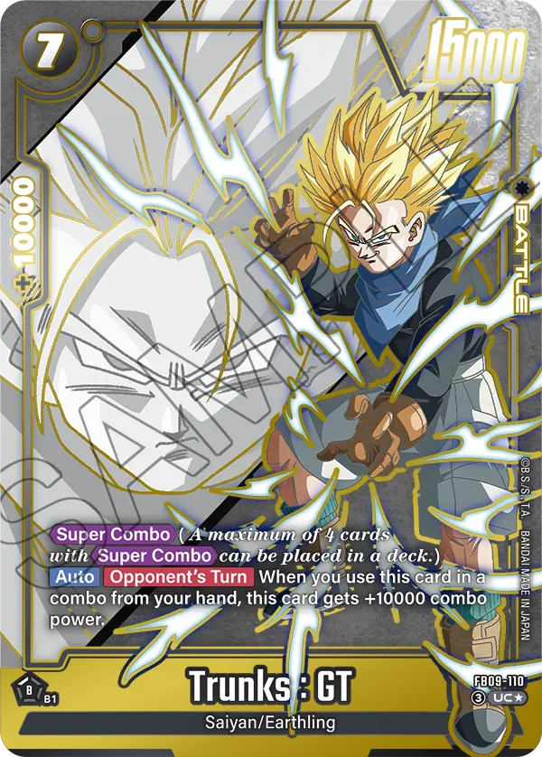 FB09-110 Trunks : GT