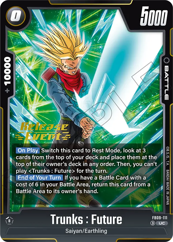 Trunks : Future