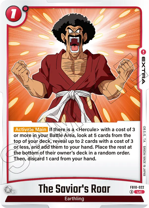 FB10-022 The Savior's Roar