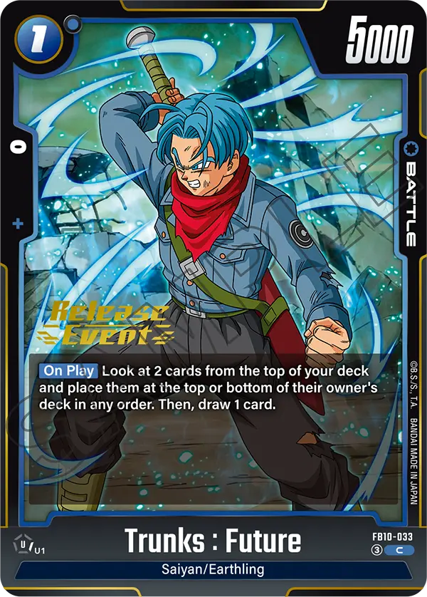 Trunks : Future