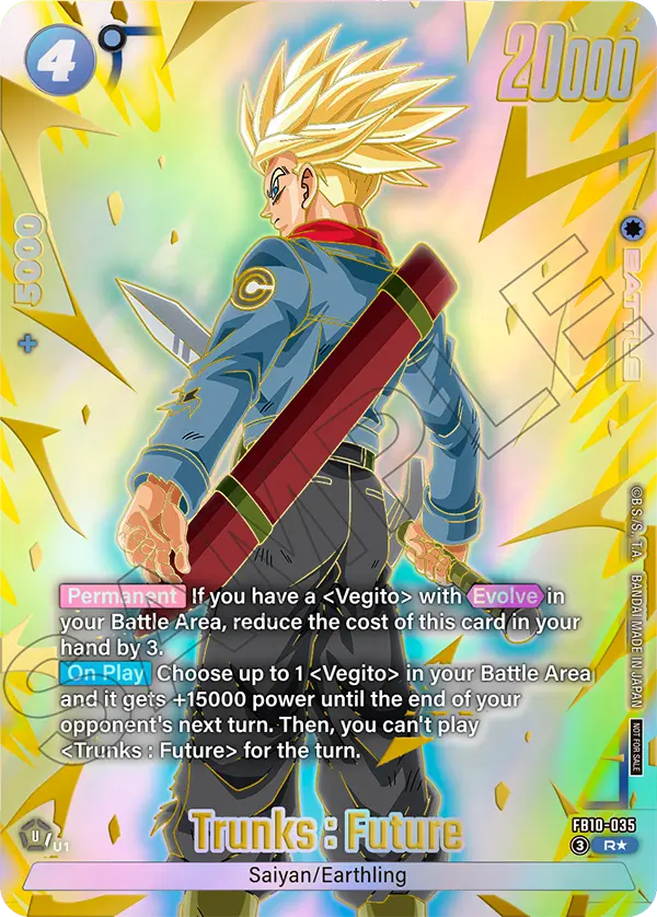FB10-035 Trunks : Future