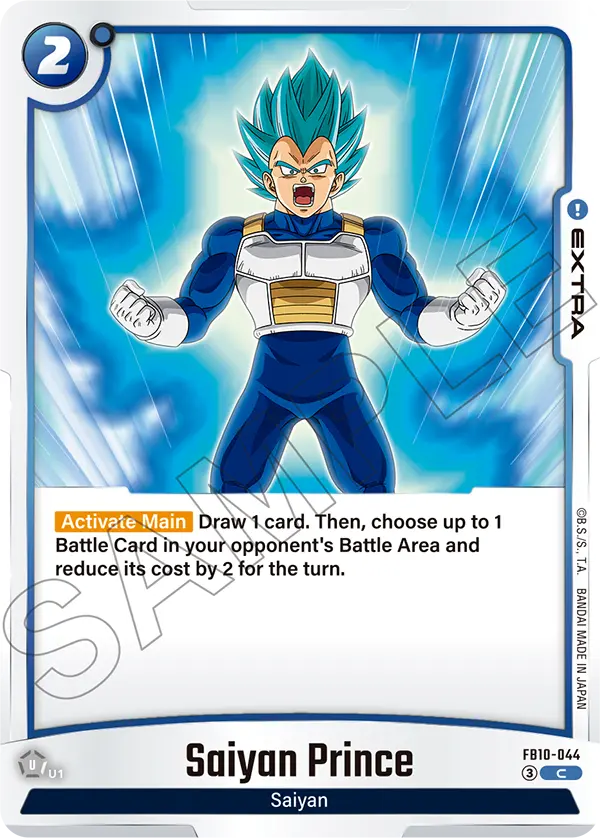 FB10-044 Saiyan Prince