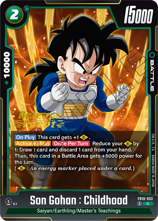 Son Gohan : Childhood