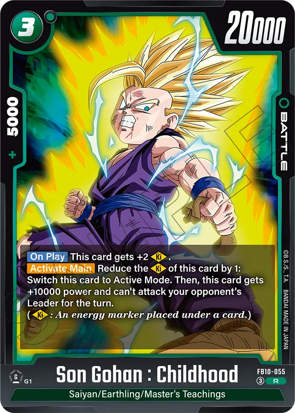 FB10-055 Son Gohan : Childhood