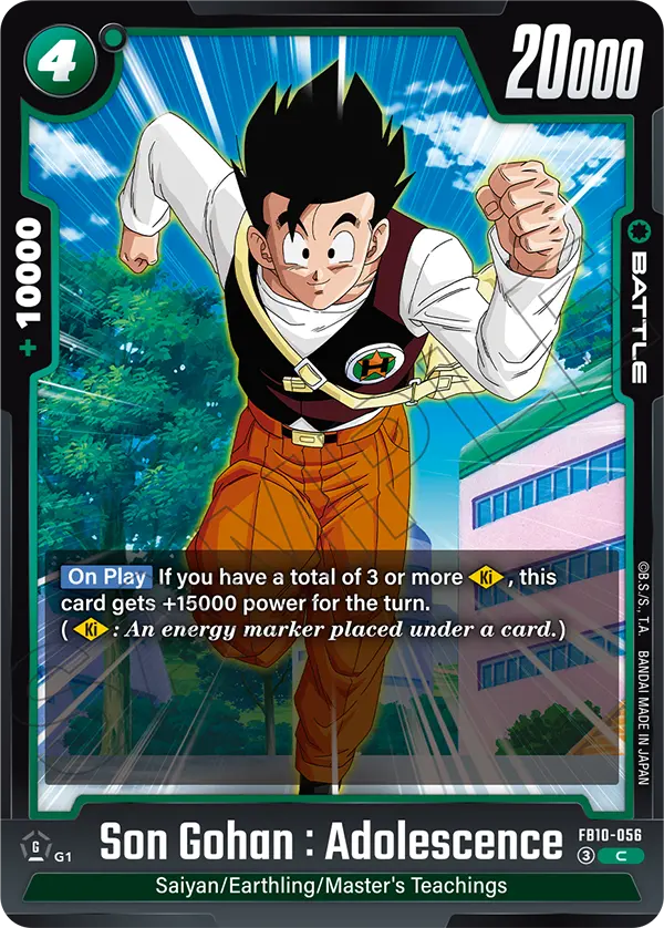 FB10-056 Son Gohan : Adolescence