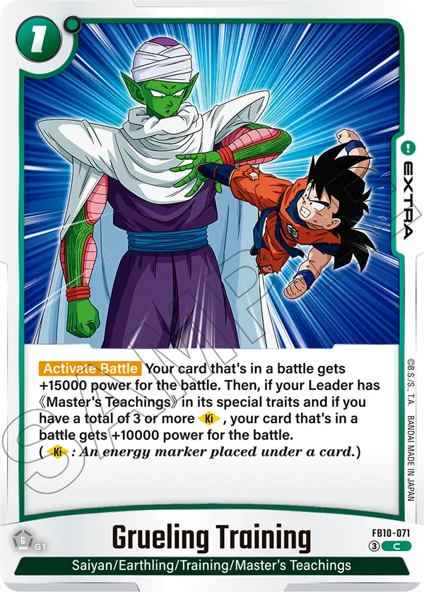 FB10-071 Grueling Training