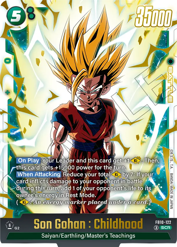 FB10-122 Son Gohan : Childhood
